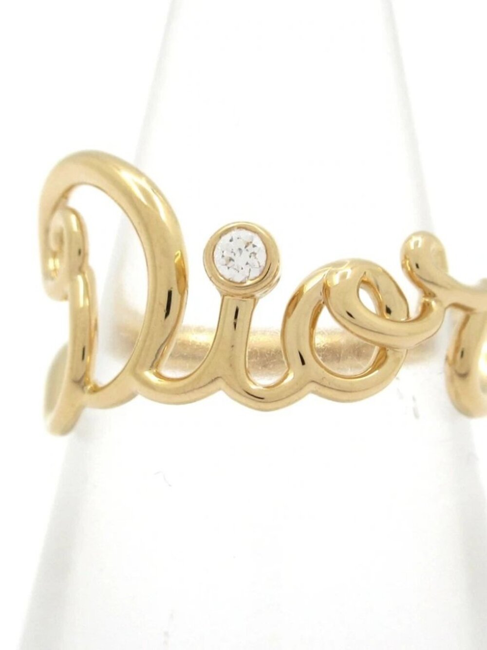 DIOR/ChristianDior Amur ring - 18K Yellow Gold Diamond 4***** Ring